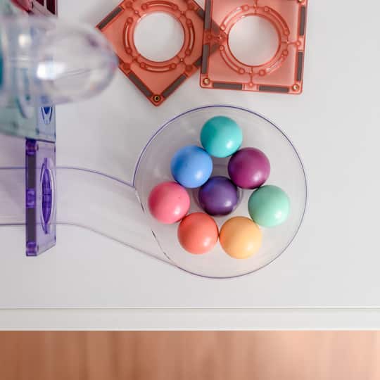 Connetix® Pastel Magnetic Tiles Balls, 16ct.